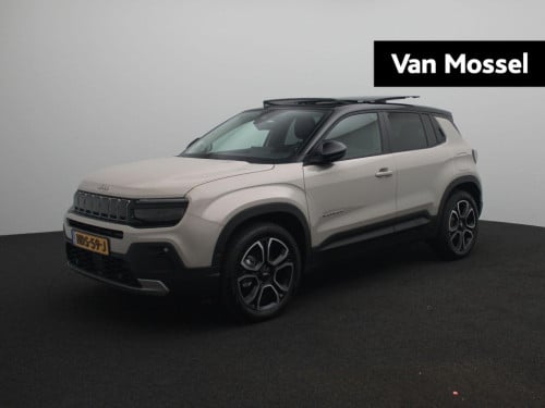 Jeep Avenger summit 54 kwh | warmtepomp | leder | schuifdak | stoelverwarmi