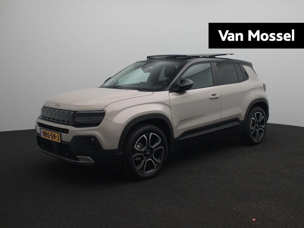 Jeep Avenger summit 54 kwh | warmtepomp | leder | schuifdak | stoelverwarmi