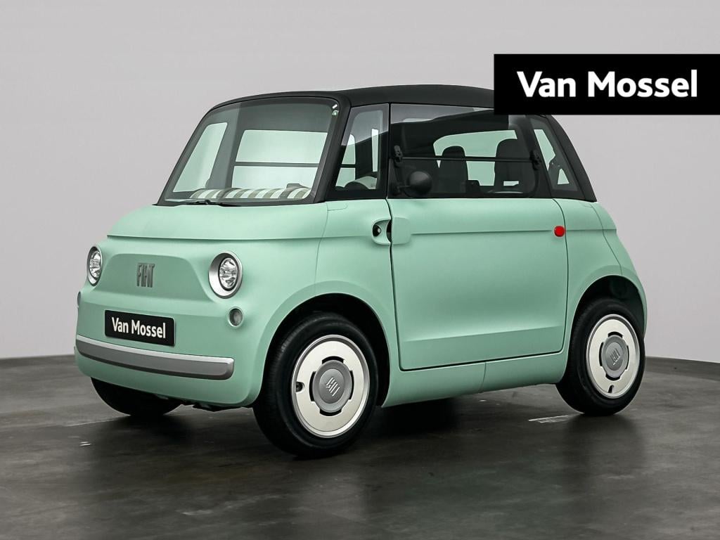 Fiat Topolino | led verlichting | panorama dak | smartphone houder | gratis