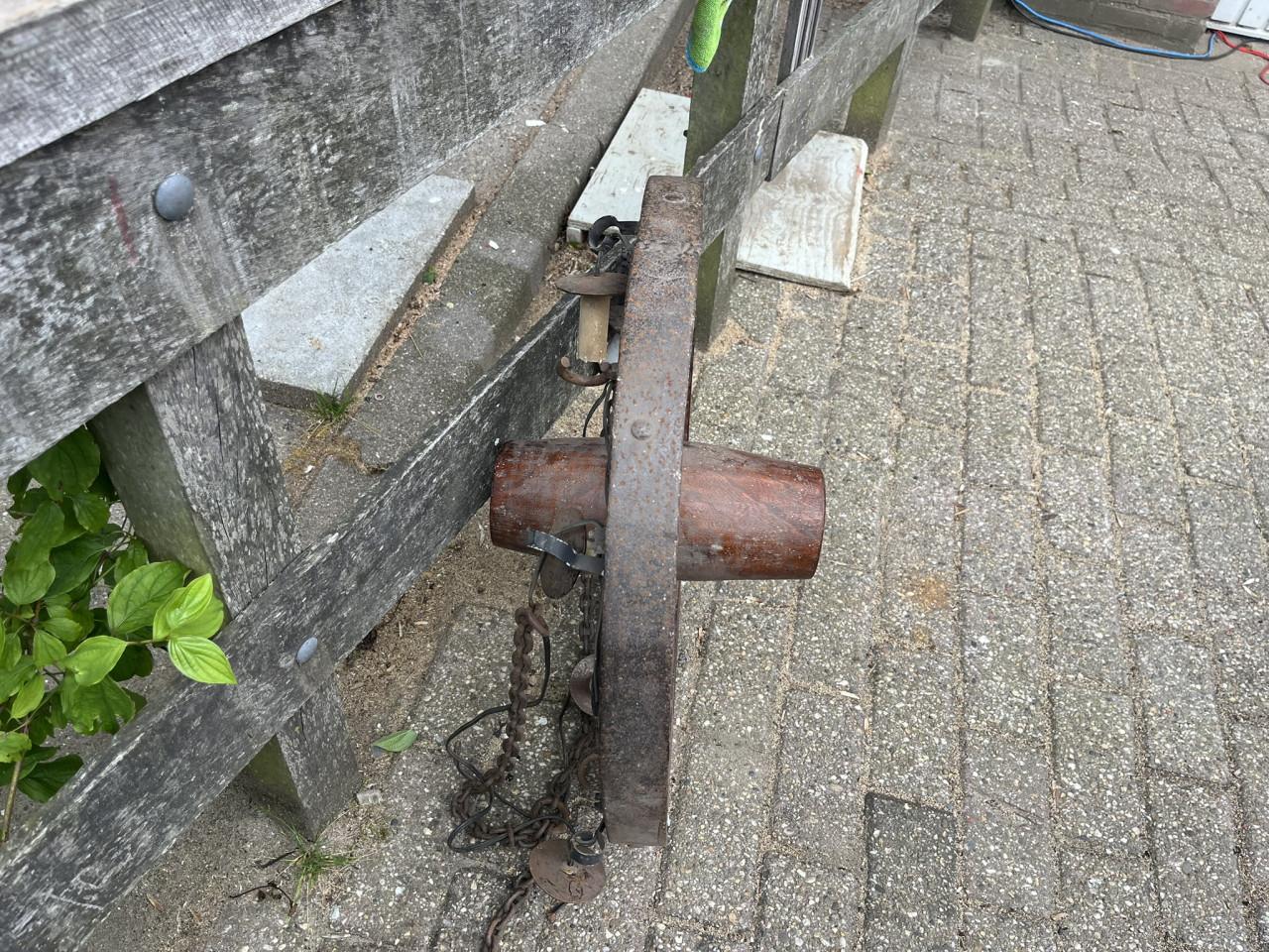 Karrenwiel antiek