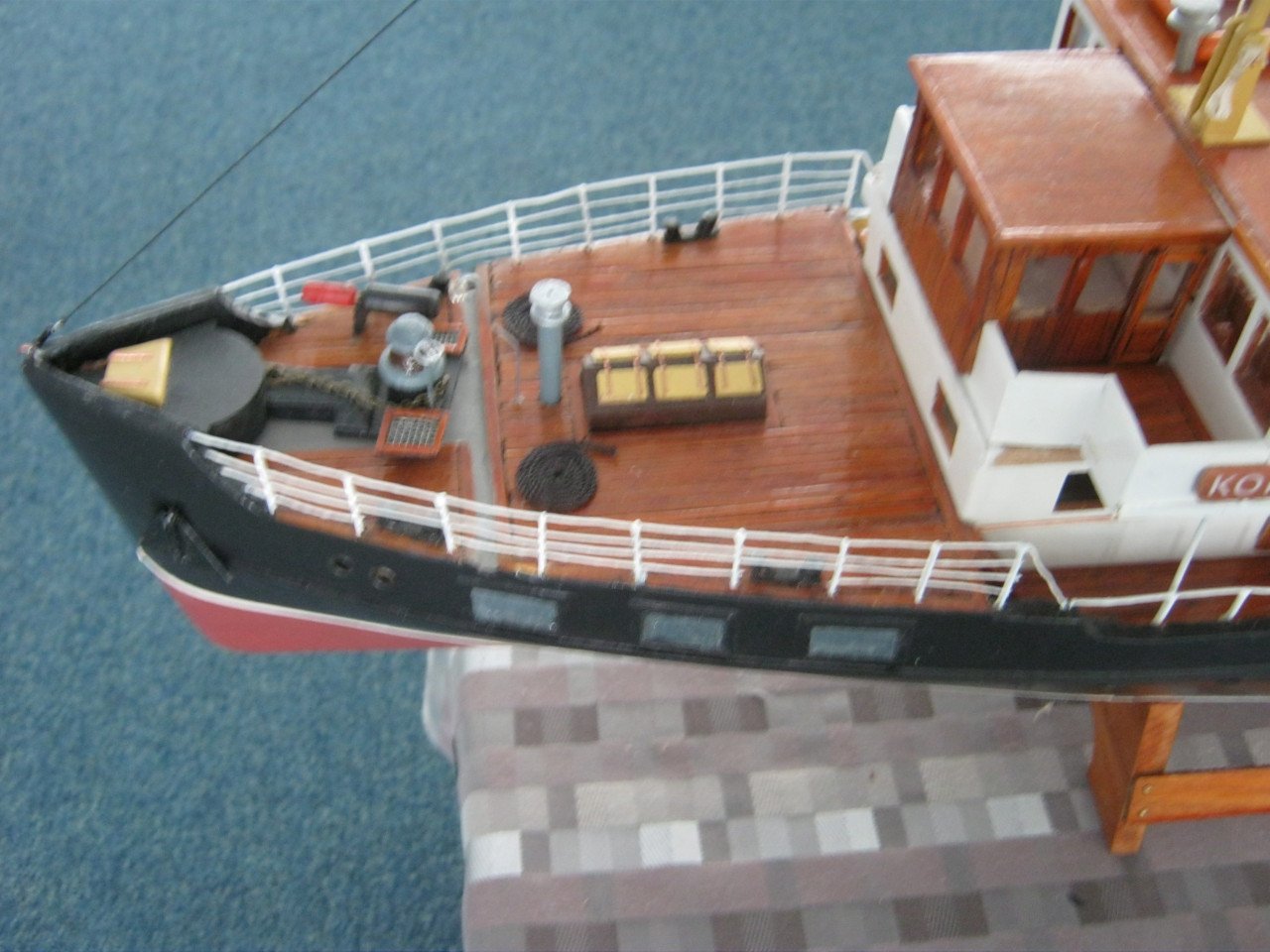 Scheepsmodel KONINGIN EMMA.