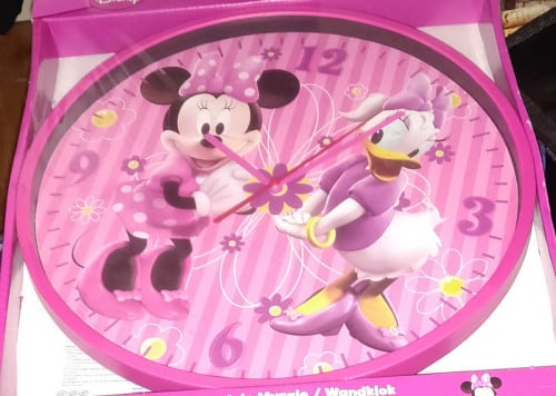 Mickey Mouse Wandklok  nieuw