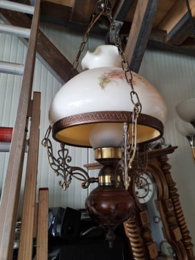 Mooie (boeren)plafondlamp