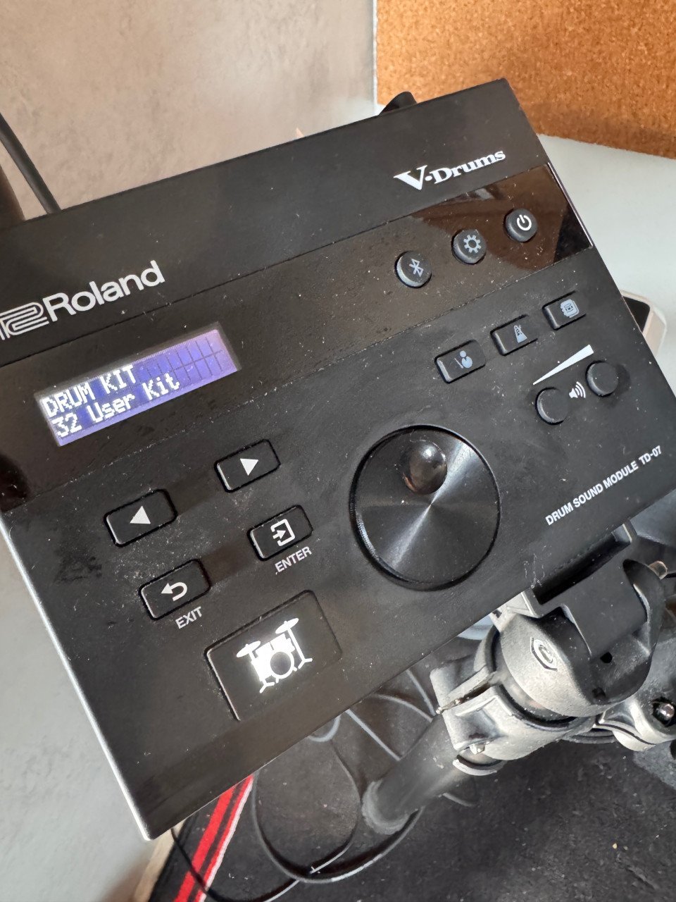 Roland TD-07DMK V-Drums elektronisch drumstel en druk monitor