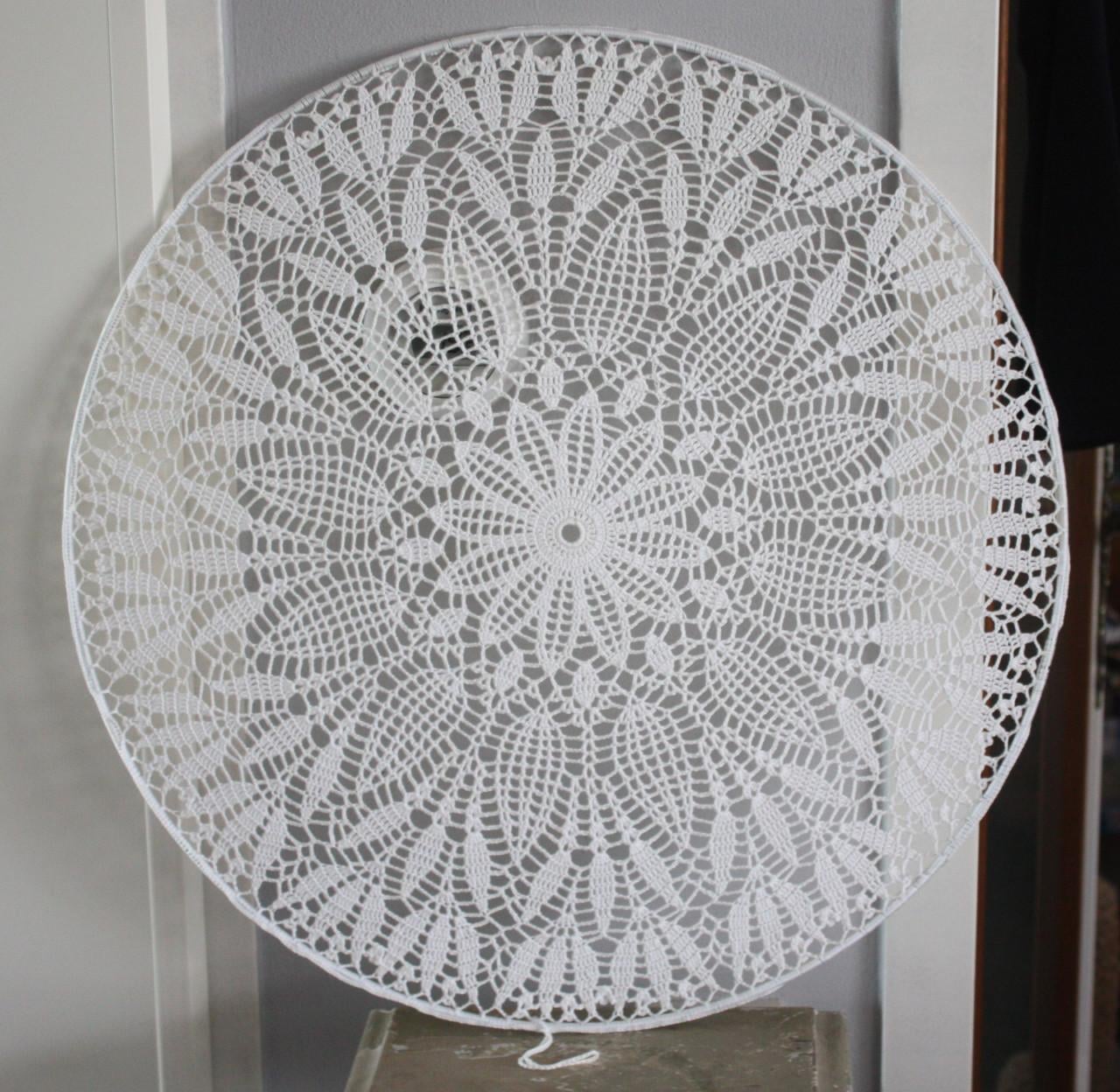 Handgemaakte gehaakte mandala wanddecoratie nr2