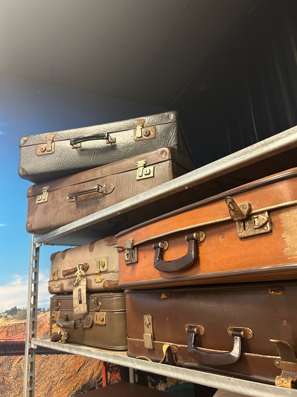 Brocante koffers