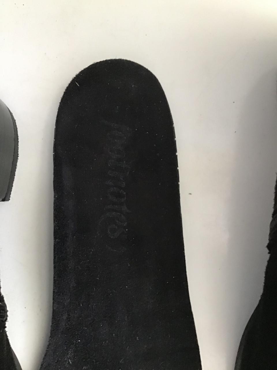 Enkellaarsjes Footnotes zwart