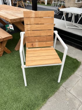 Teak tuinstoel