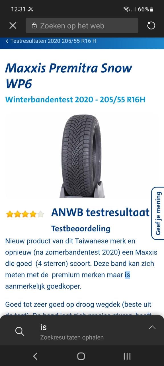 Winterbanden Renault megane 3 of 4