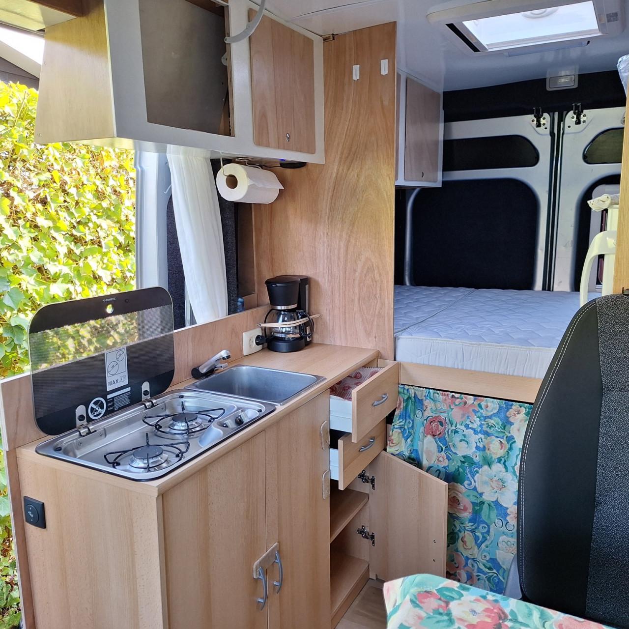Zeer complete buscamper Fiat Ducato AUTOMAAT van 2019