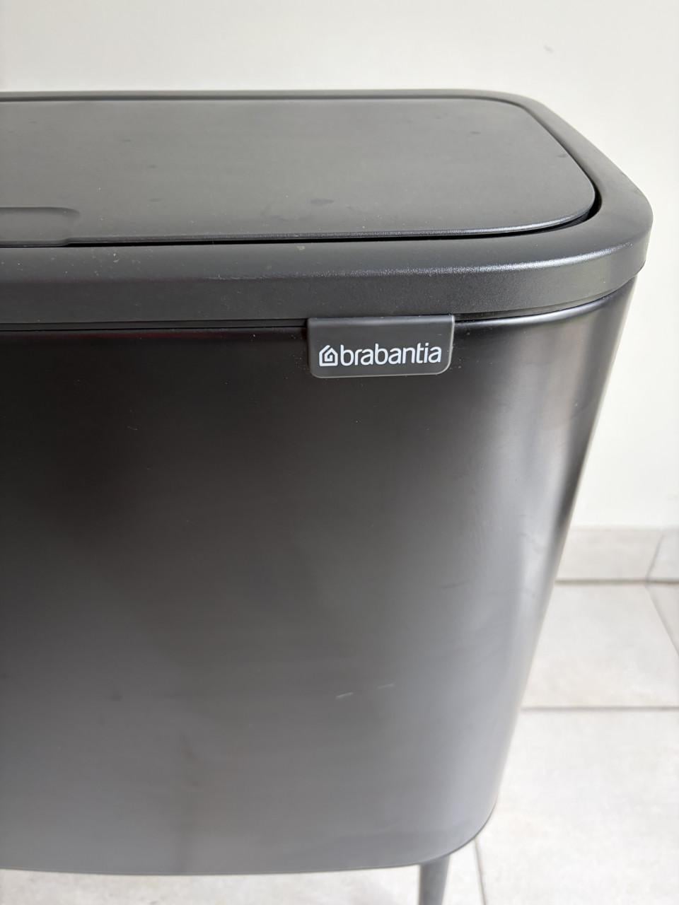 Brabantia 3 vaks Touch Bin prullenbak