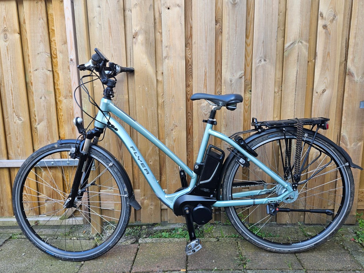 Mooie Flyer T8+ middenmotor elektrische fiets 540Wh
