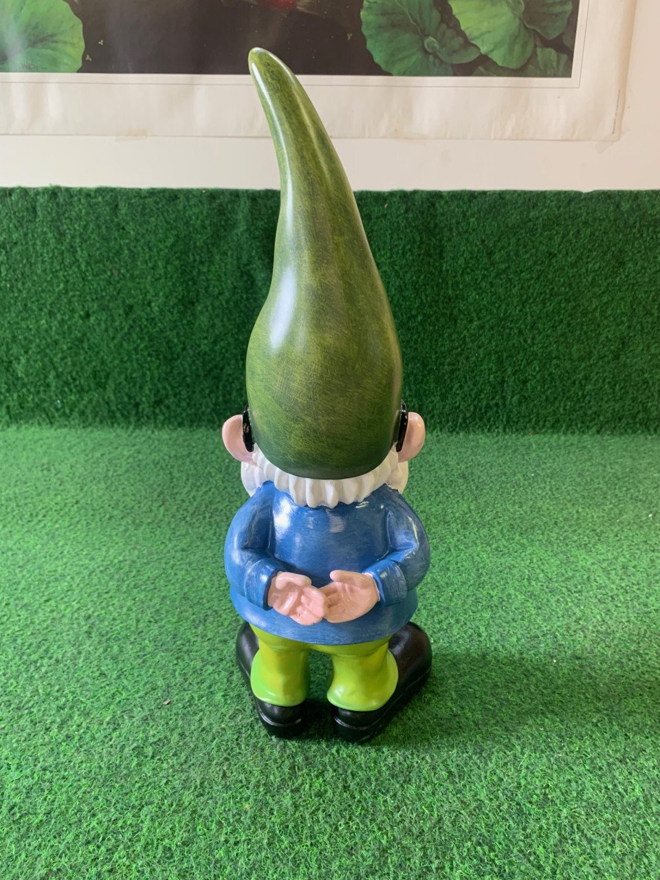 Tuinkabouter met zonnebril Groen en Blauw