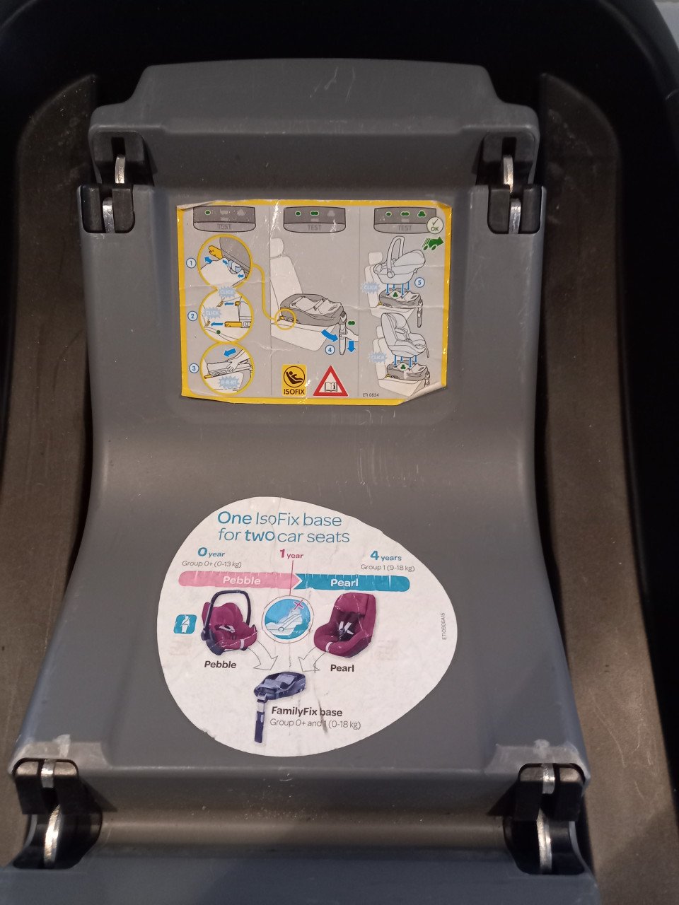 Autostoeltjes MaxiCosi Pebble en Pearl Met Isofix Familybase