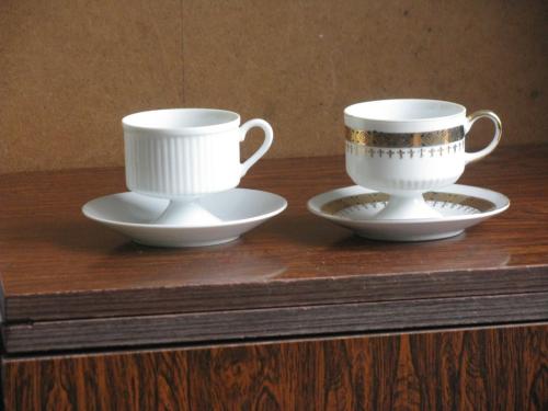 2 Oude Kop en Schotel.