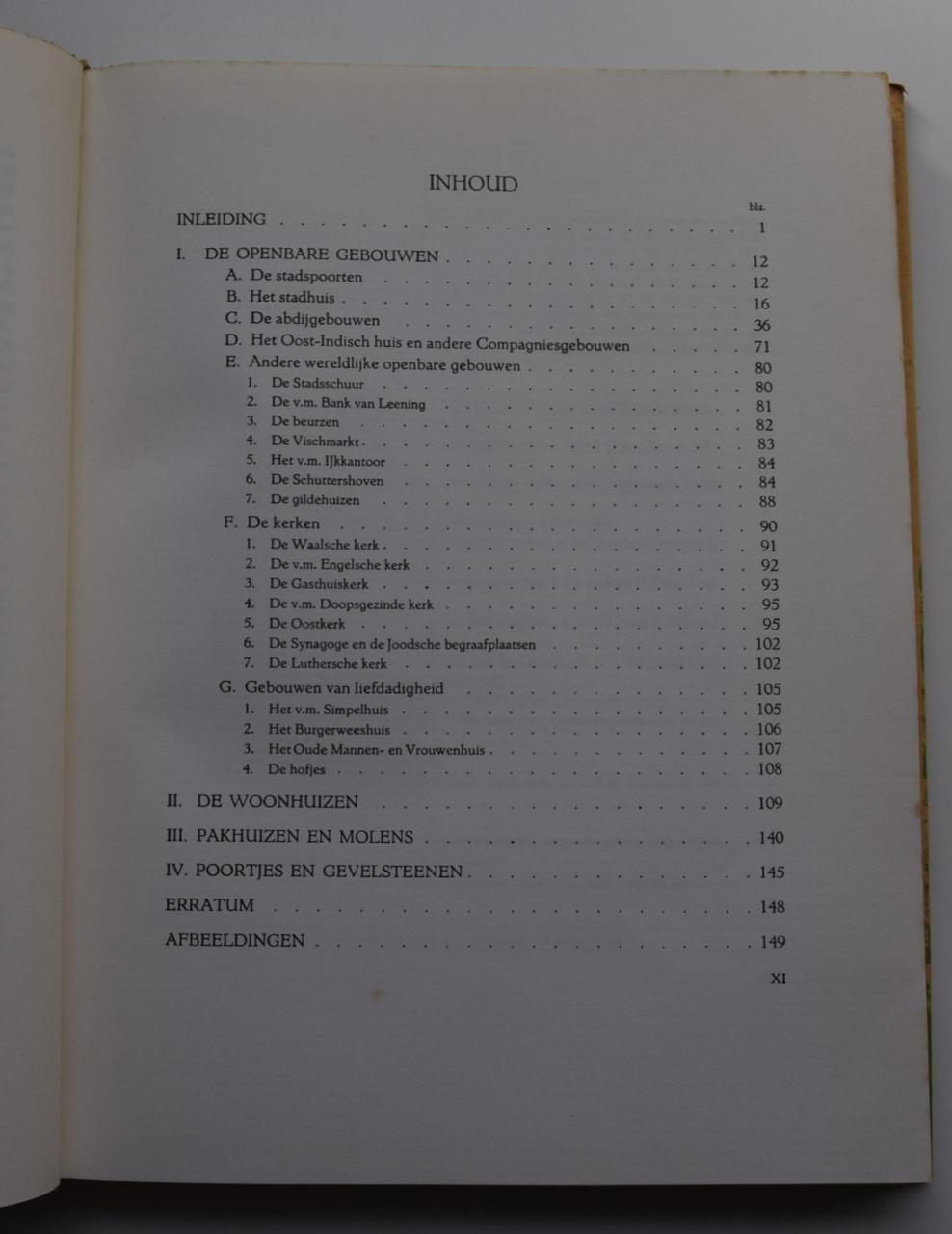 De Monumenten van Middelburg – Dr. W.S. Unger, Archivaris der Gemeente.