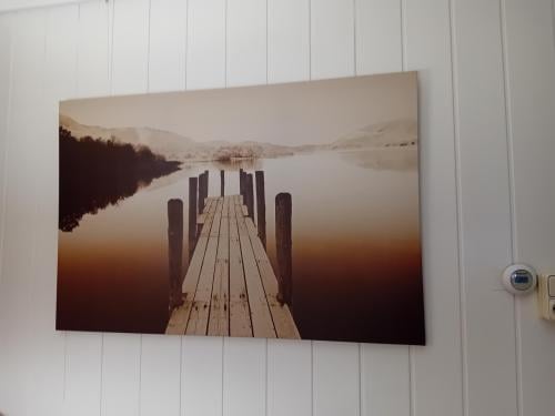 Poster op frame