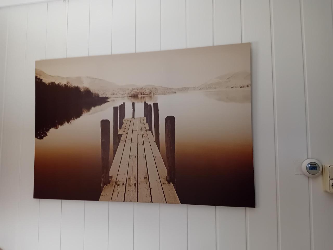 Poster op frame