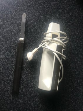 Te koop elektrisch mes
