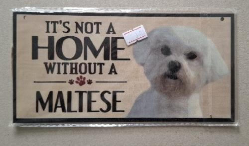 Malthezer Houten Decoratiebord