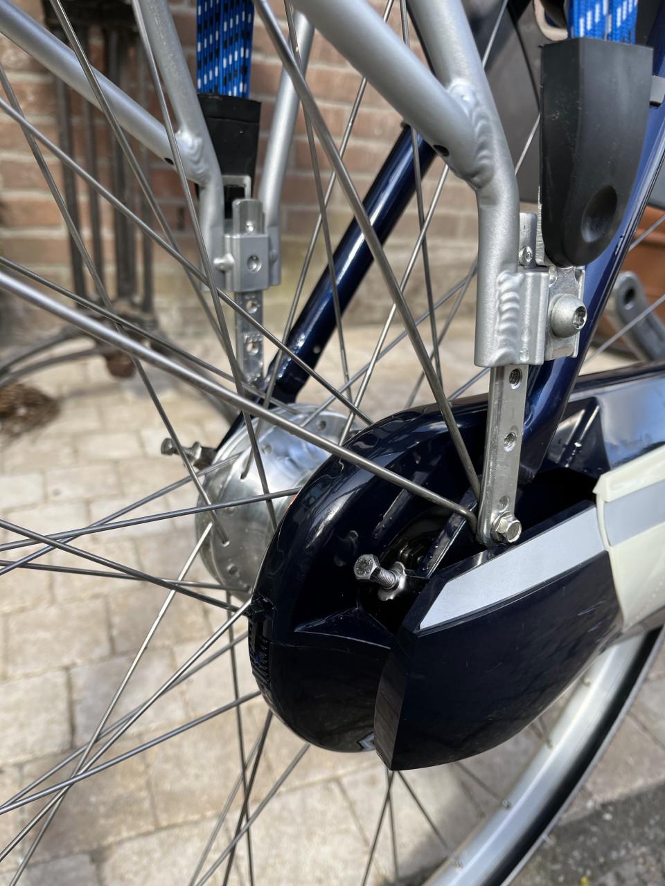 Herenfiets Raleigh PRIORITY 7 speed trom remmen verlichting enz. Als nieuw