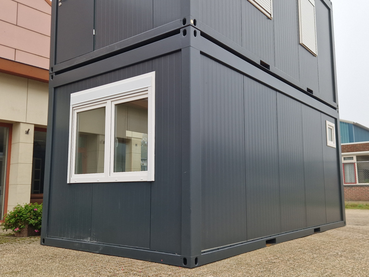 Nieuwe 6x3m kantoorunit / bouwkeet / schaftkeet / woonunit
