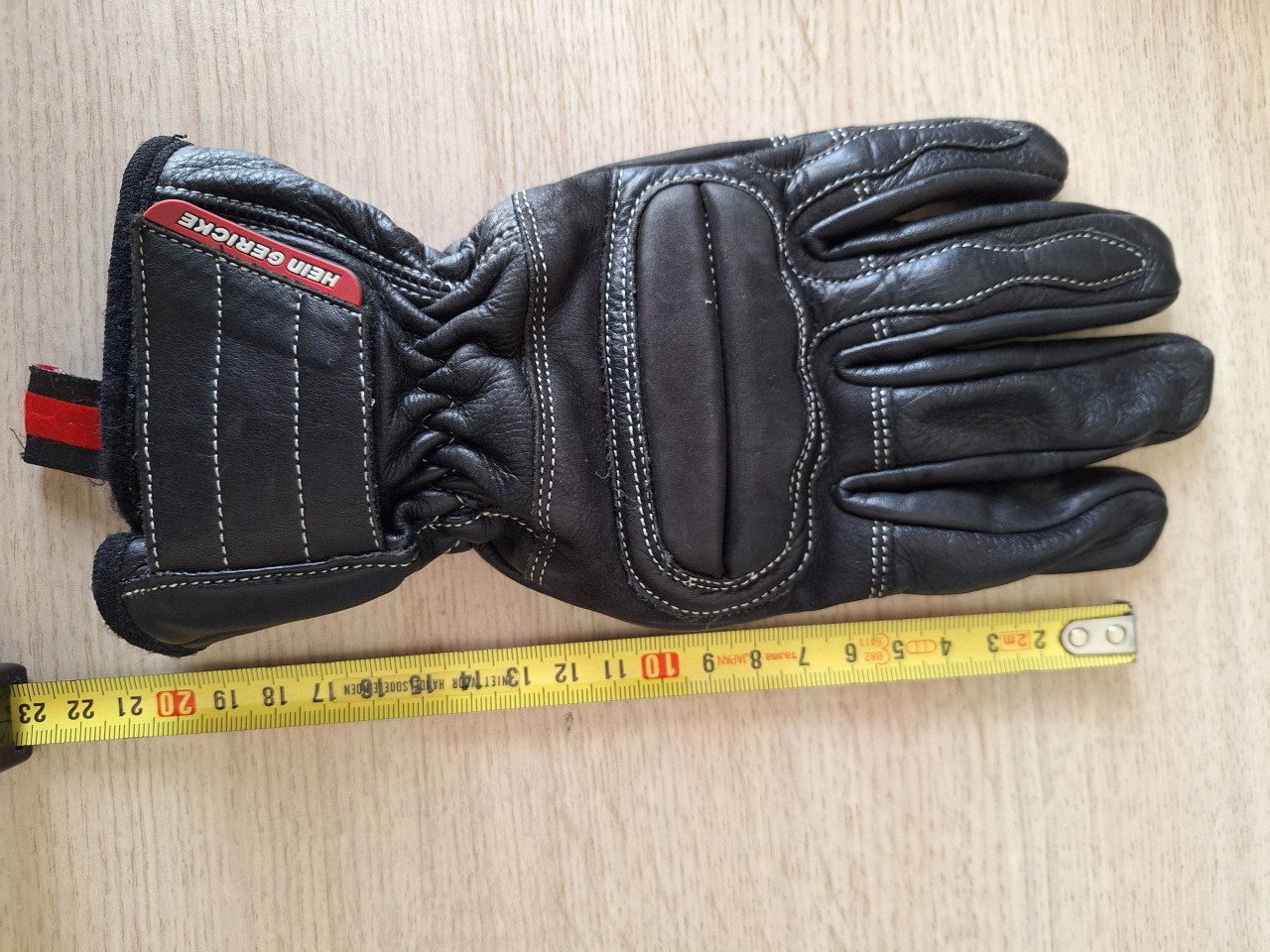 Motorhandschoenen maat xxs