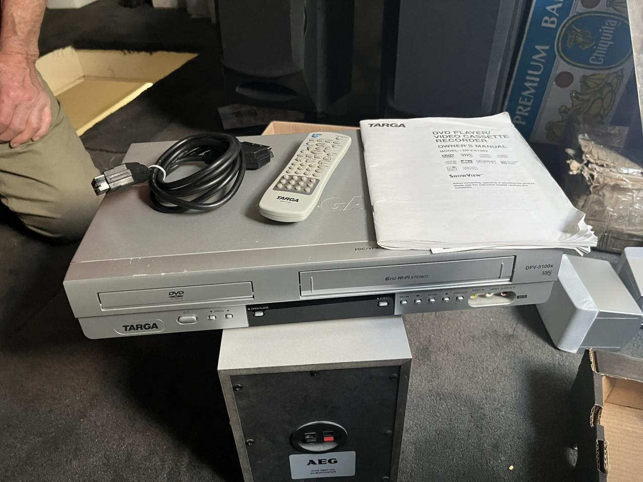 Targa DPV-5100x VHS-videorecorder