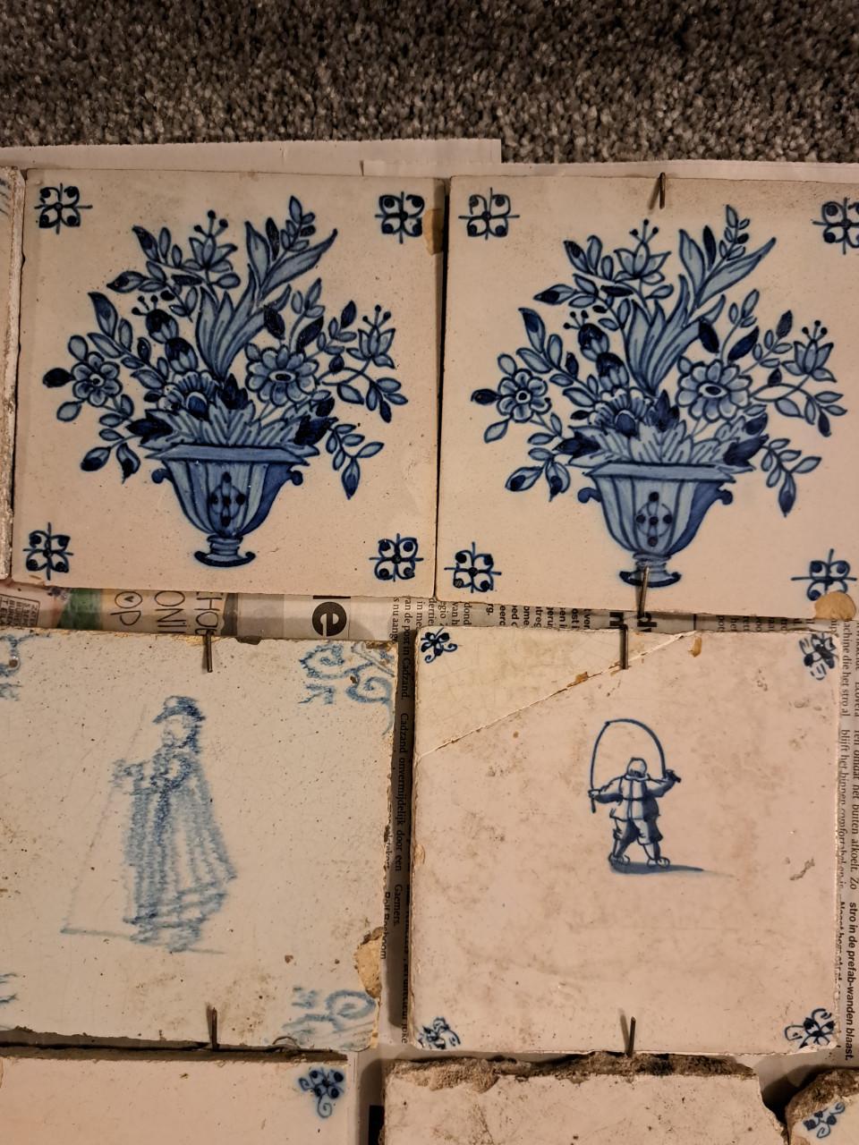 Antieke tegels
