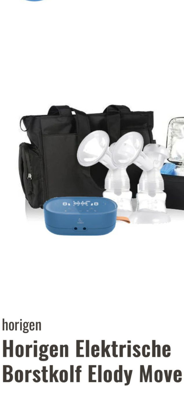 HORIGEN elody double electric breast pump (set)