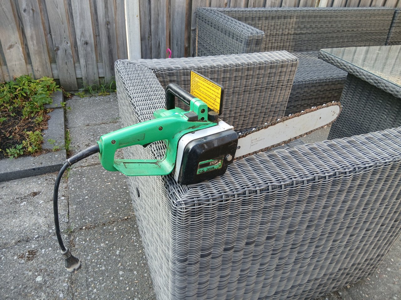 Hitachi kettingzaag 1140 Watt te koop