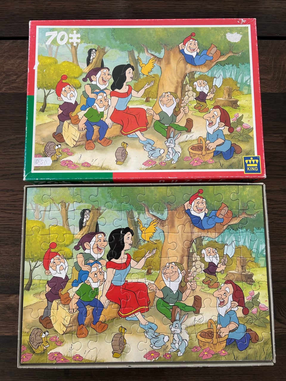 Puzzel Sneeuwwitje (70 stukjes)