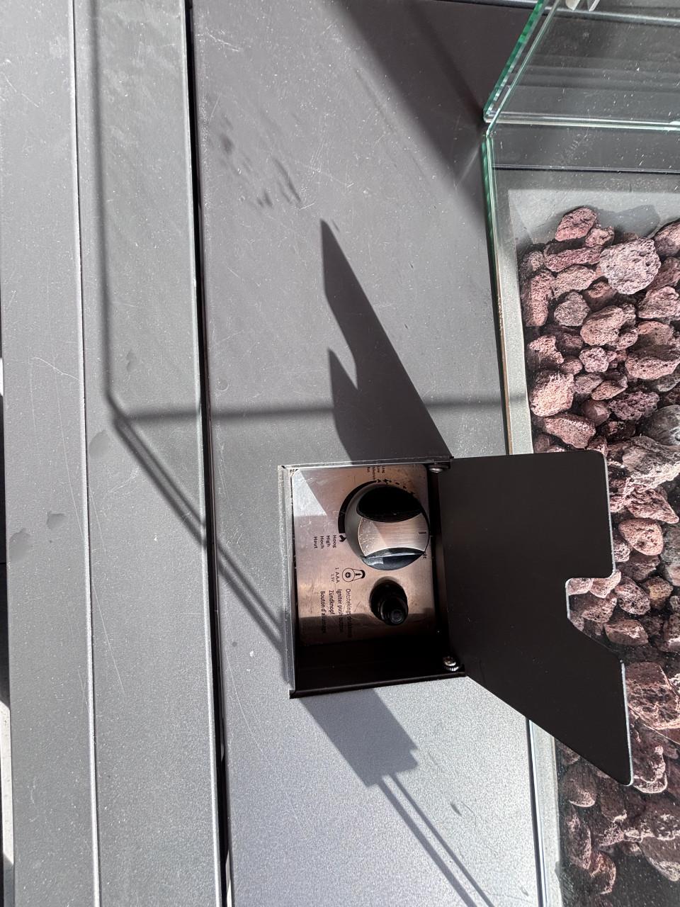 Vuurtafel Life, Fuego met beschermhoes