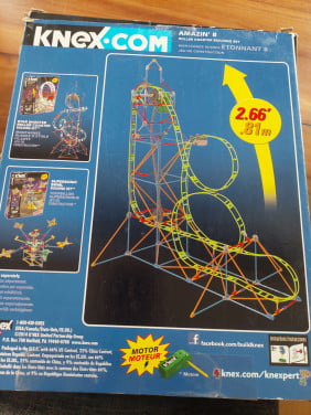 Knex roller coaster