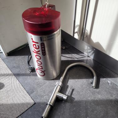 Quooker combi met flex kraan