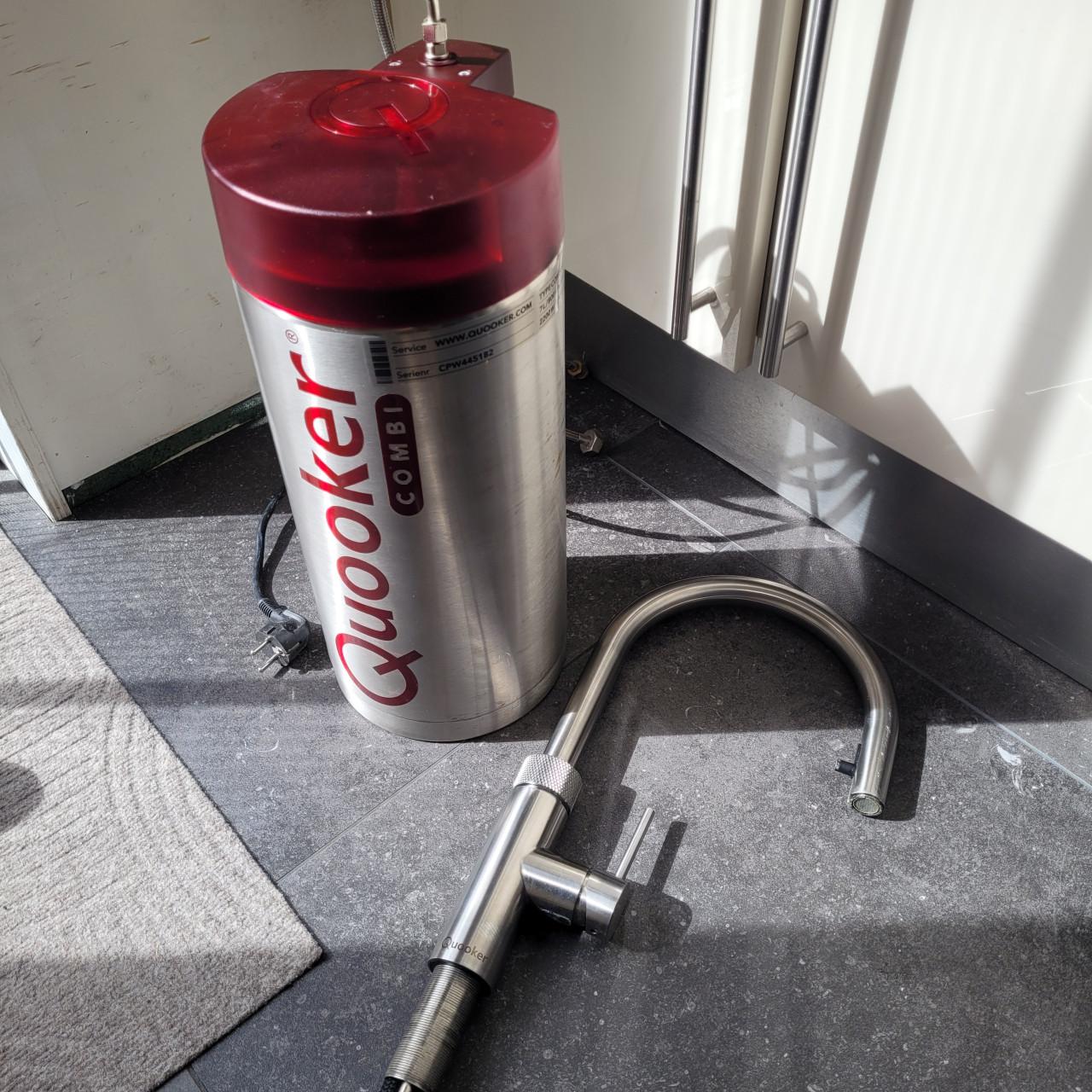 Quooker combi met flex kraan
