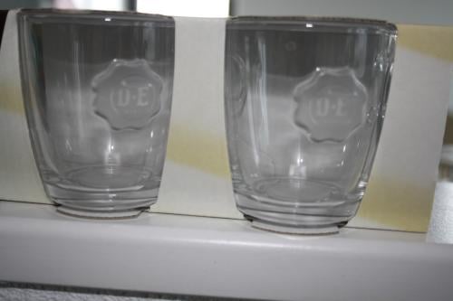 2 DE Senseo koffieglazen