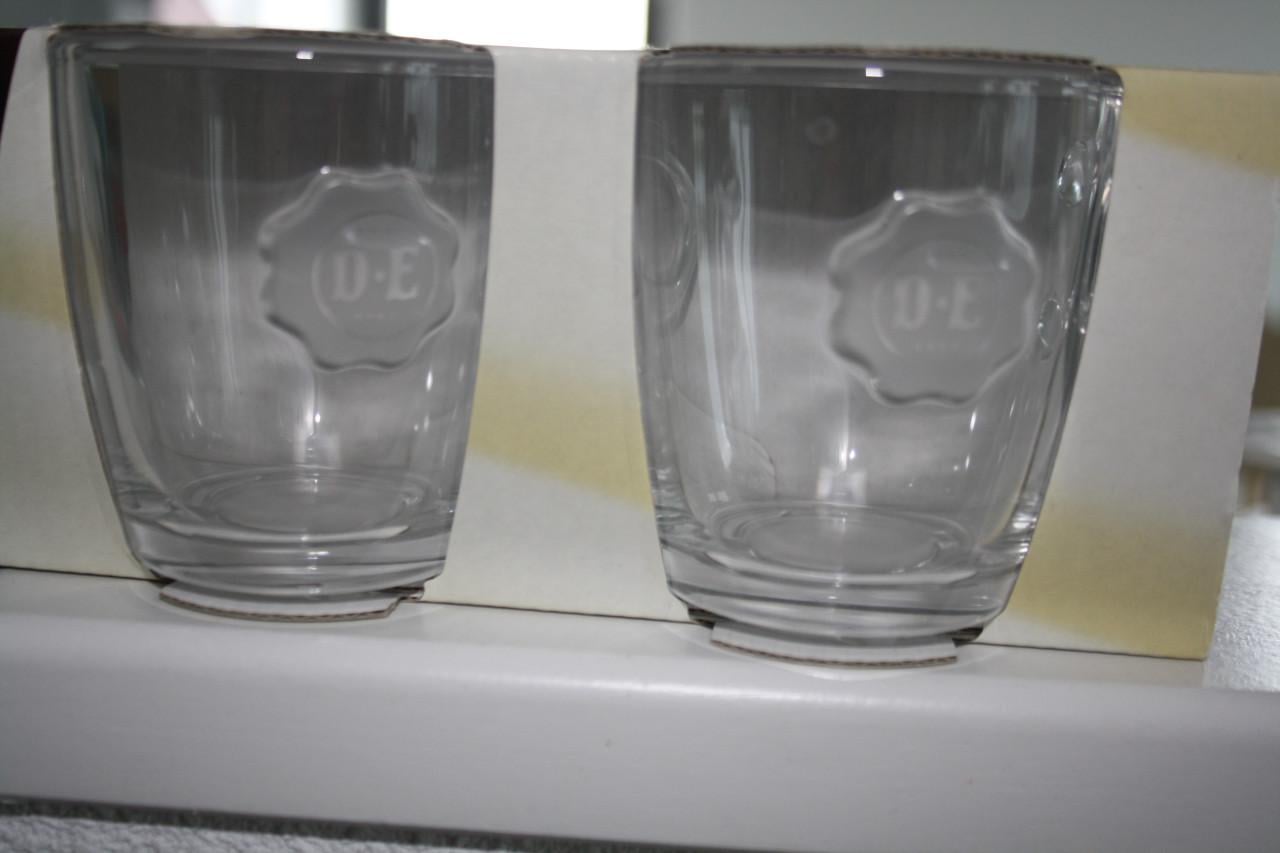 2 DE Senseo koffieglazen