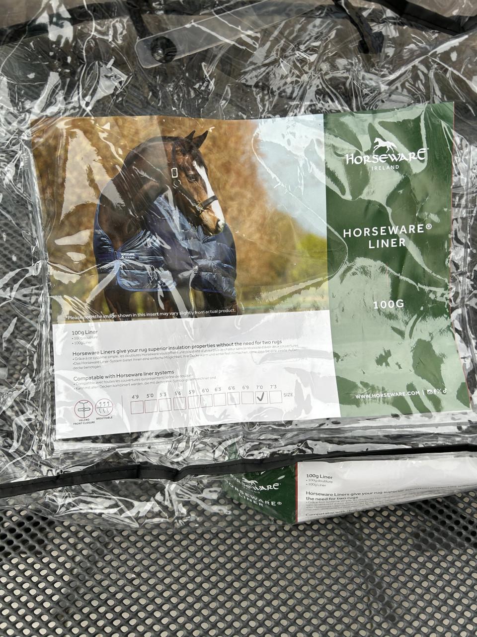 Horseware liner 100 gram, 213 cm