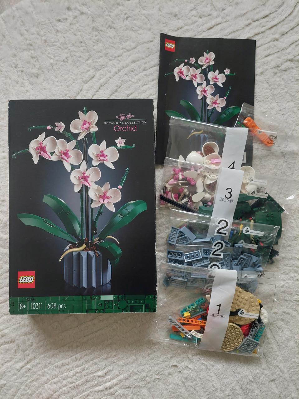 Lego orchidee