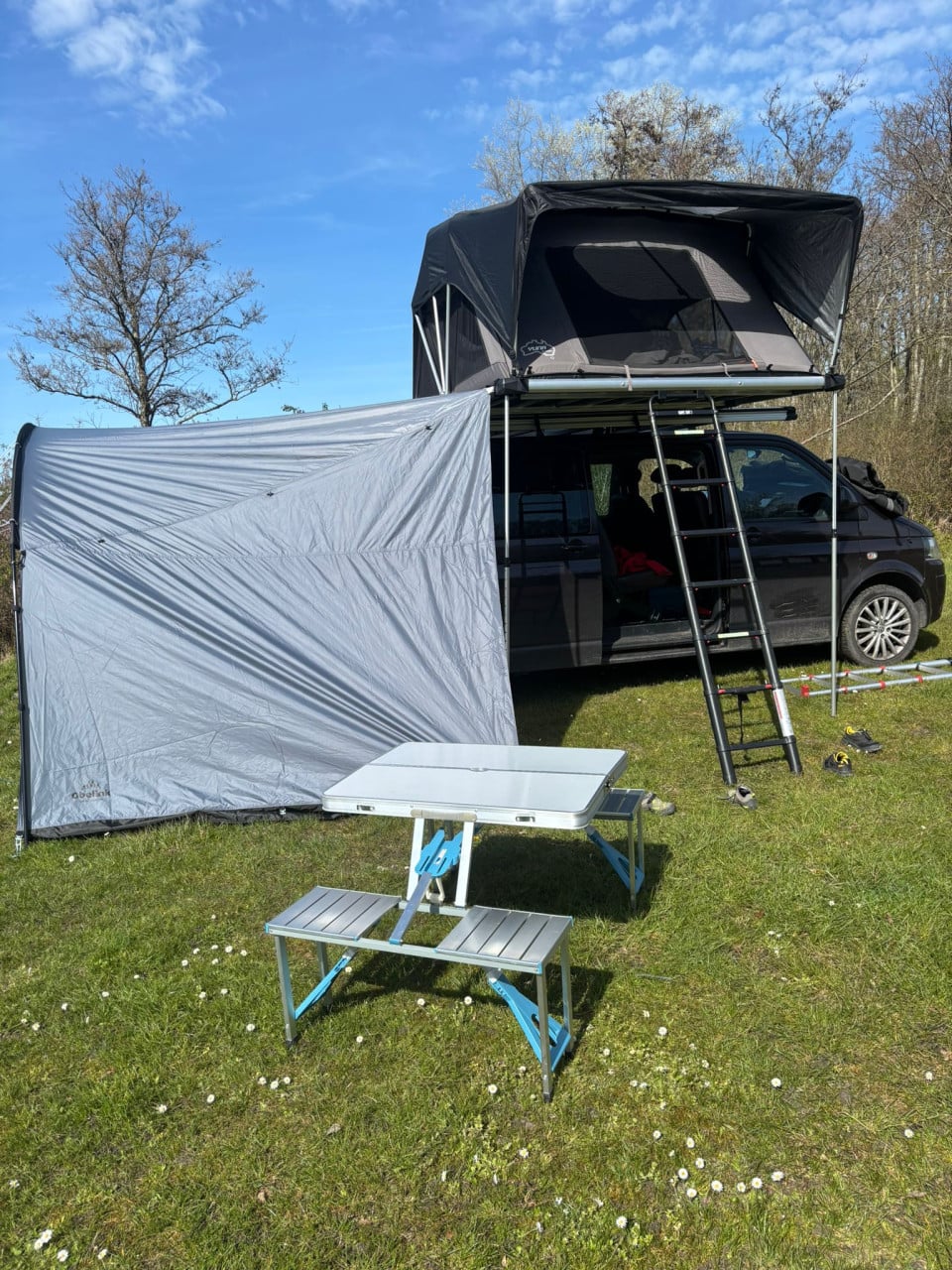 VW Transporter T5.1 Caravelle L2 DC Camper/Dayvan - Daktent + keuken