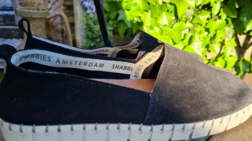Shabbies espadrilles zwart