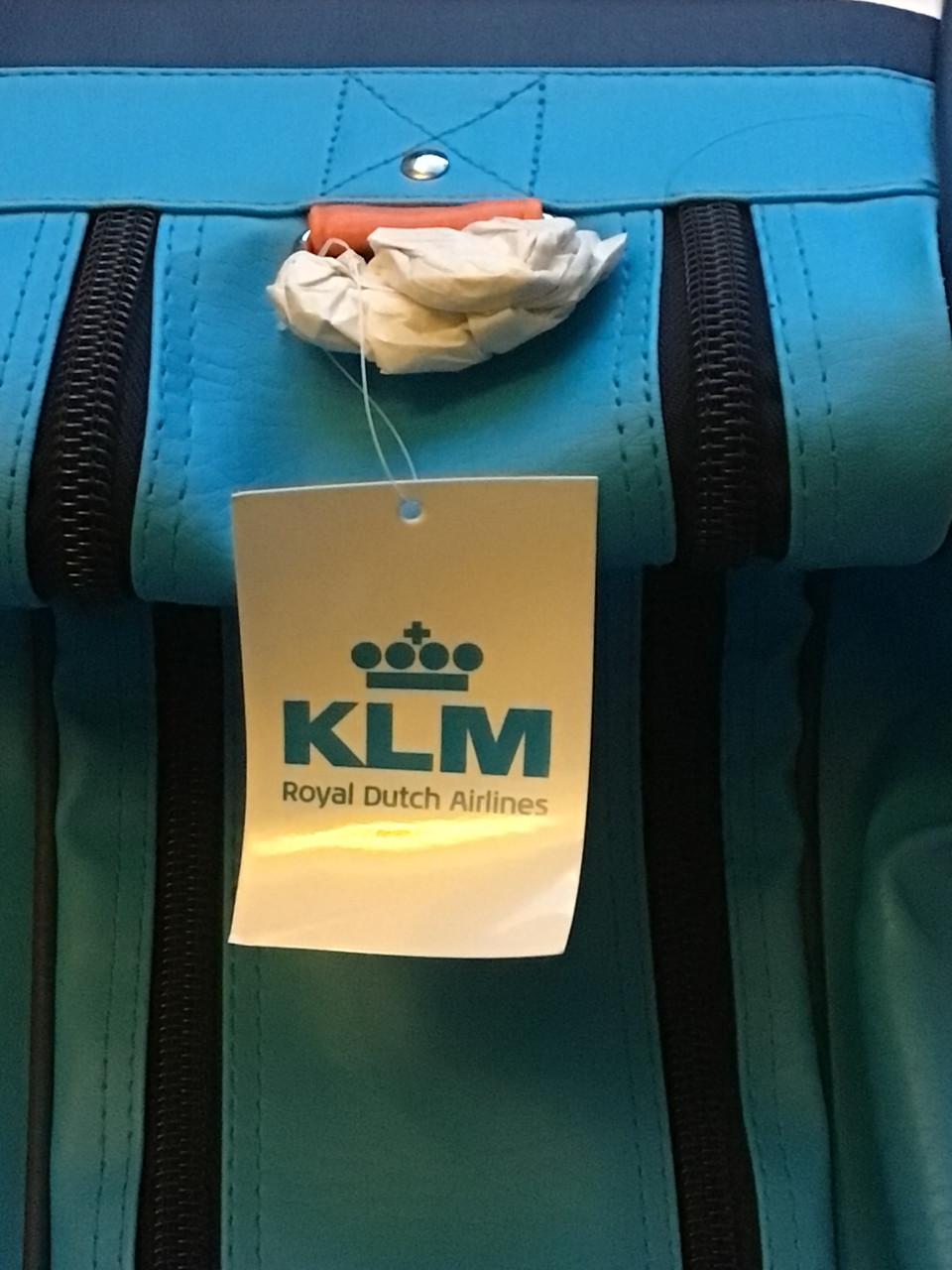 KLM retro weekendtas