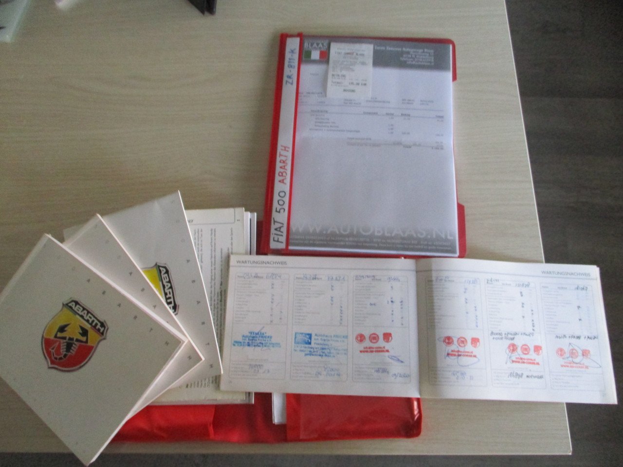 Snelle Fiat 500 1.4 Abarth  Maseratie uitvoering (replica)Nieuwe Apk, 180pk