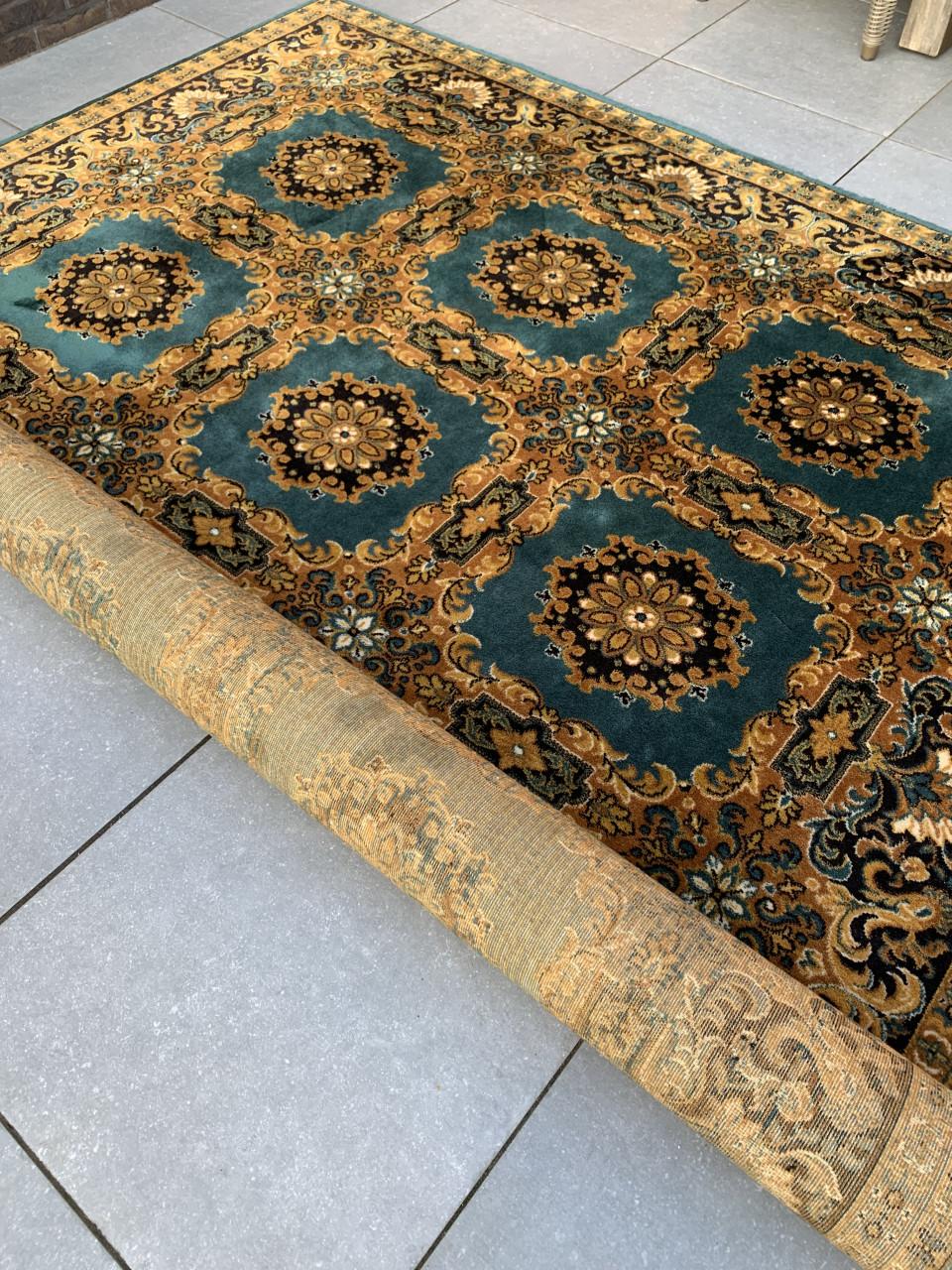 ✨Schitterend Sfeervol Groot Vintage Vloerkleed Zuiver Scheerwol✨