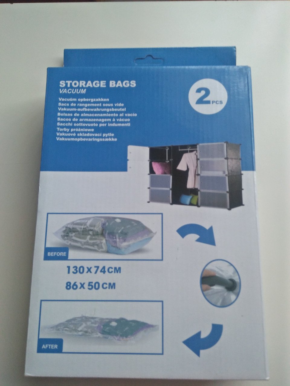 Vacuum hoezen textiel