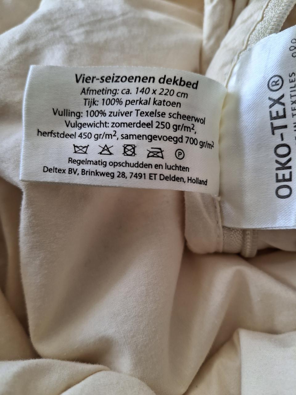 Novitesse dekbed  2x thuis of vakantiehuisje altijd handig