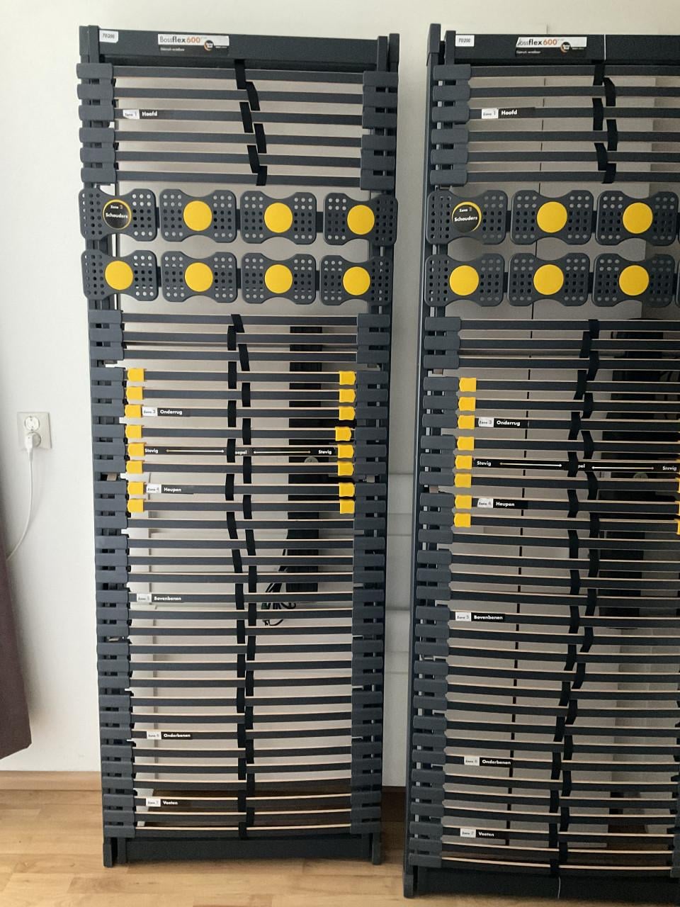 2 Bedbodems elektrische 70x200