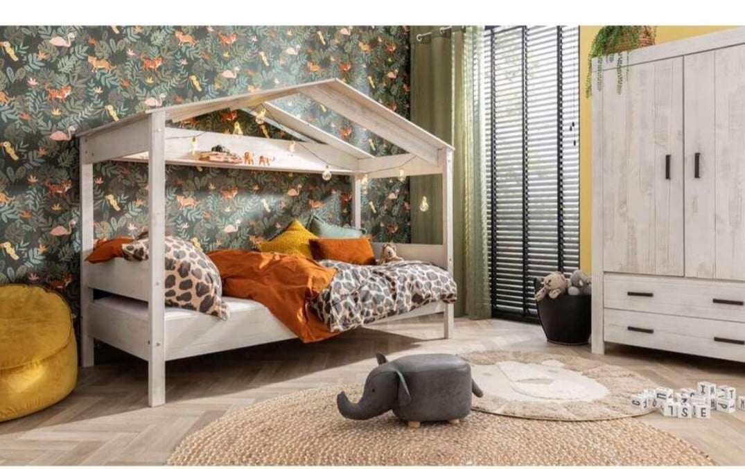 Kinderbed met lattembodem en goed matras