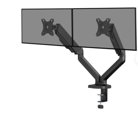 TE KOOP MONITORARM VOOR 2 SCHERMEN